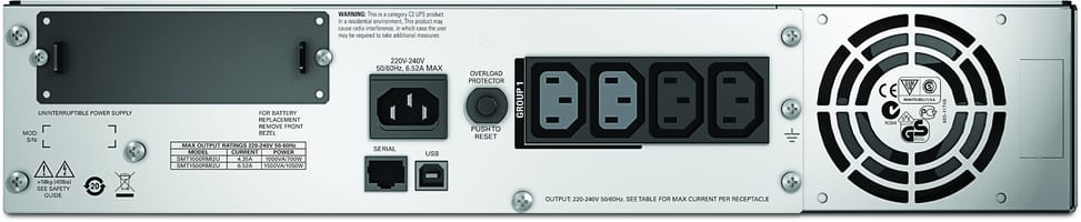 Onduleur Line interactive APC Smart-UPS 1000VA LCD RM 2U 230V Rack 2U