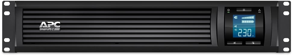 جهاز UPS تفاعلي خطي (Line-interactive) APC Smart-UPS C 2000 VA - رف 2U (SMC2000I-2U) — صورة 3
