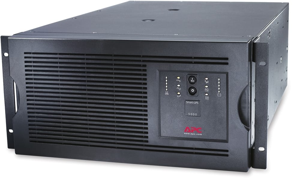 Onduleur Line Interactive Haute Fréquence avec Stabilisateur de tension APC Smart-UPS 5000VA Convertible Rack/Tower