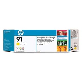 HP 91 Jaune - Cartouche d'encre HP d'origine (C9469A)