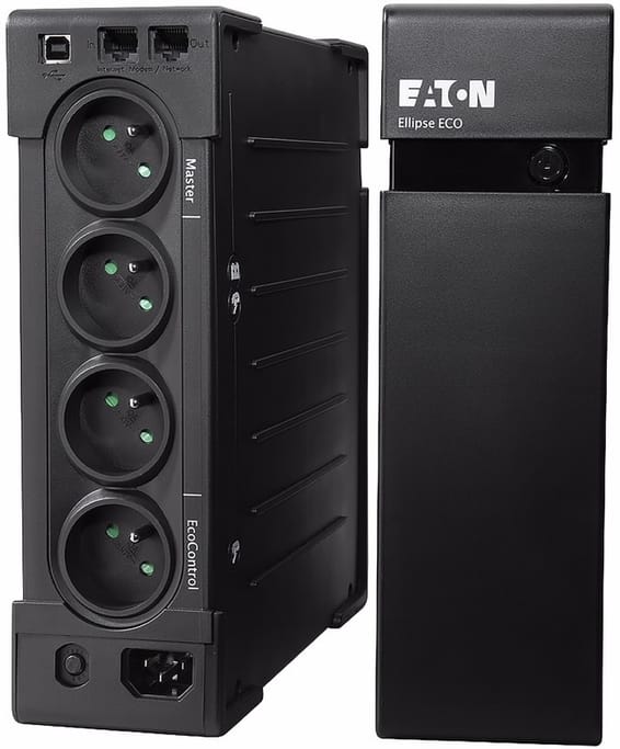 Onduleur Off-line Eaton Ellipse ECO EL650USBFR - 400 W / 650 VA - 4 prises FR