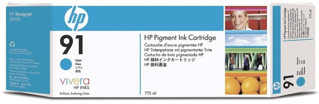 HP 91 Cyan - Original HP Ink Cartridge (C9467A) — image 1