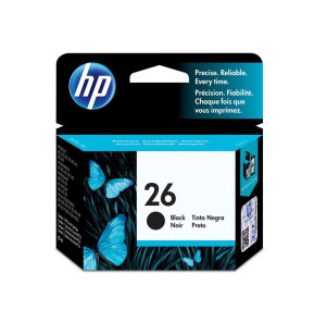 Cartouche d'impression noire grande capacité HP 26 (51626AE)