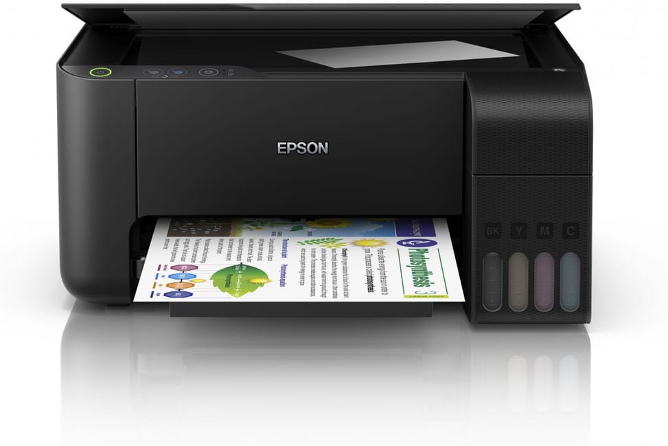 طابعة متعددة الوظائف بخزانات حبر قابلة لإعادة التعبئة Epson EcoTank L3110 (C11CG87403) — صورة 3