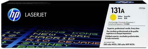 HP 131A Jaune (CF212A) - Toner HP LaserJet d'origine