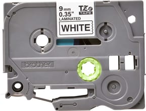 Cassette à ruban Brother TZe-221 - Noir sur blanc, 9 mm de large / 8 m de long — image 2