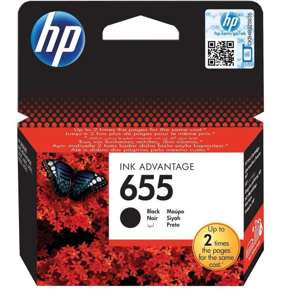 HP 912 Cartouche d'encre noire authentique : : High-tech