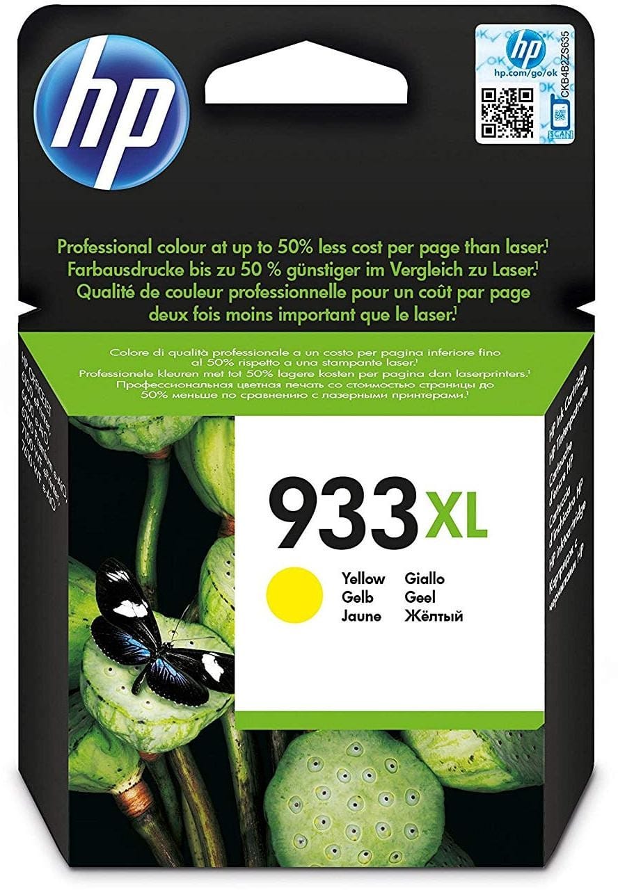 HP 933XL Yellow - Original HP High-Yield Ink Cartridge (CN056AE) — image 1