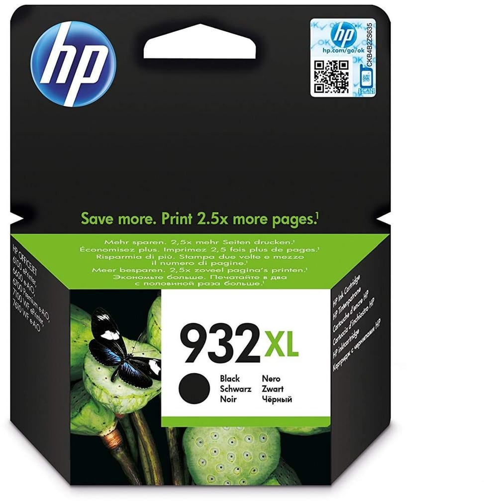 HP 932XL Black - Original HP High-Yield Ink Cartridge (CN053AE) — image 1