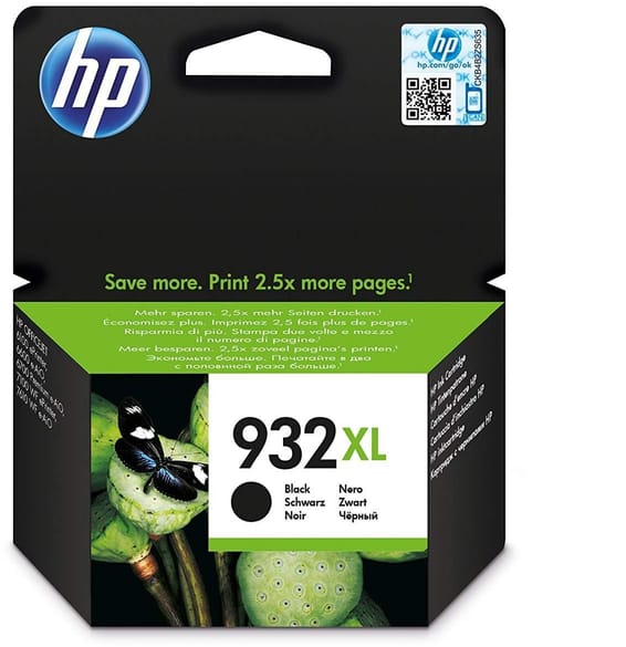 HP 932XL Black - Original HP High-Yield Ink Cartridge (CN053AE)
