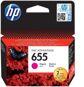 خرطوشة حبر HP أصلية HP 655 أرجواني (CZ111AE)