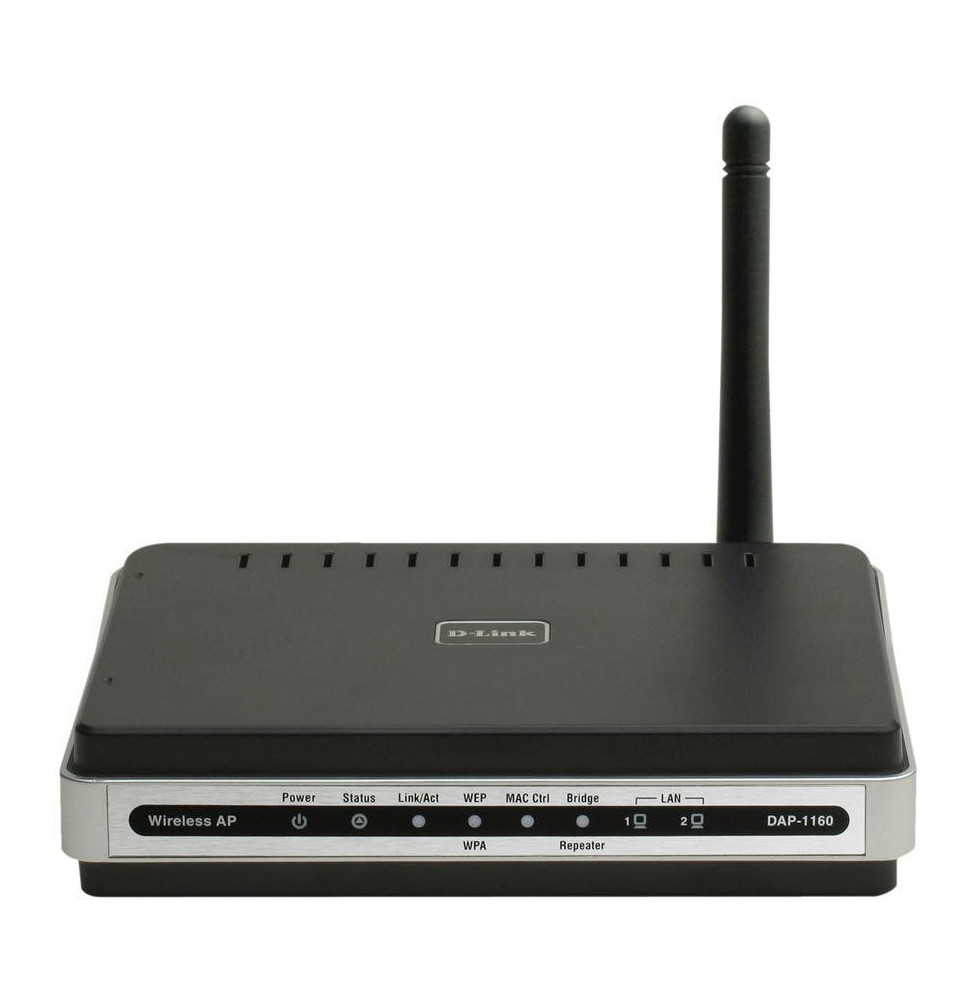 Point d'accès D-LINK sans fil 54 Mbps Wi-Fi g (DAP-1160/EAU)