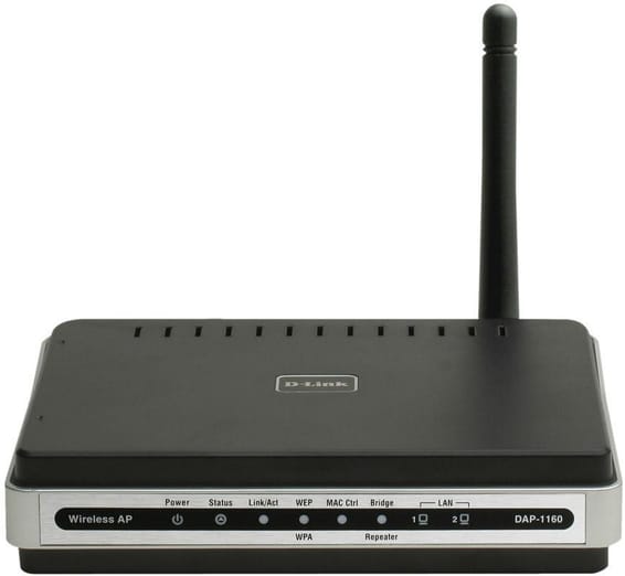 Point d'accès WiFi 4 D-LINK sans fil 54 Mbps Wi-Fi g (DAP-1160/EAU)