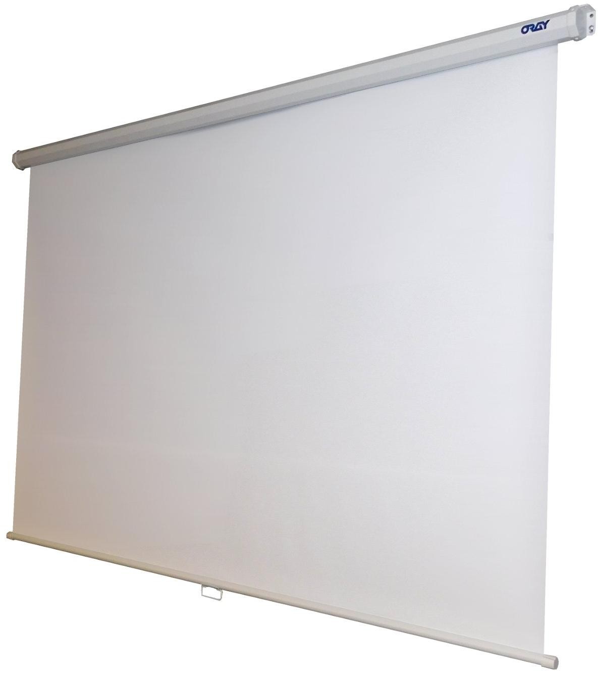 Écran de projection manuel mural ORAY Cineflex 180 x 180 cm - Blanc Mat  prix Maroc