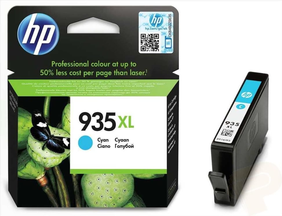 HP 935XL Cyan - Original HP Ink Cartridge (C2P24AE) — image 2