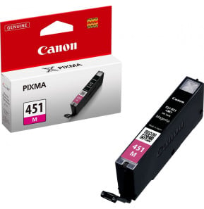 Cartouche d'encre d'origine Canon CLI-451M Magenta