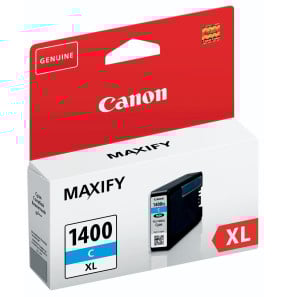 Cartouche d'encre Canon PGI-1400XL C Cyan