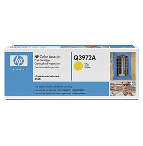 Cartouche d'encre jaune HP LaserJet 123A (Q3972A)