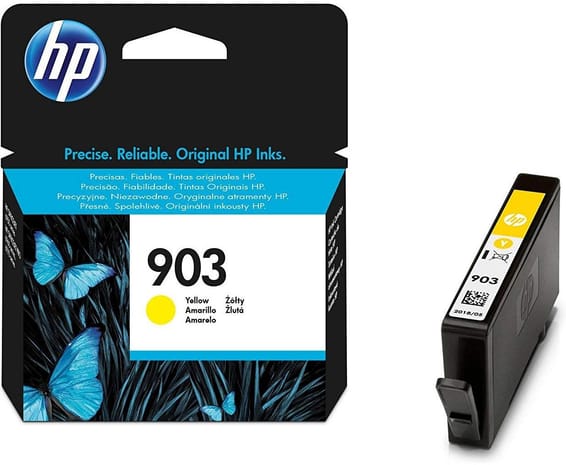 HP 903 Jaune - Cartouche d'encre HP d'origine (T6L95AE)