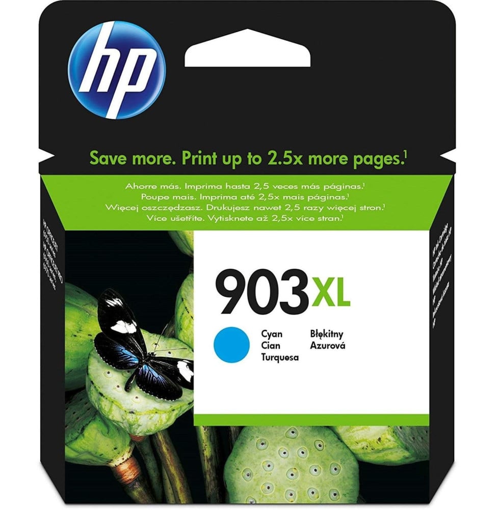 Cartouches d'encre HP 903XL cyan grande capacité (T6M03AE)