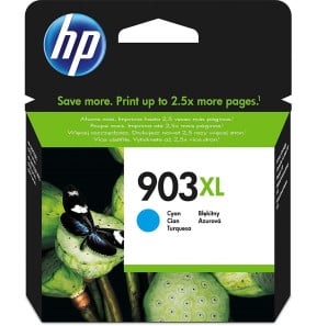 Cartouches d'encre HP 903XL cyan grande capacité (T6M03AE)