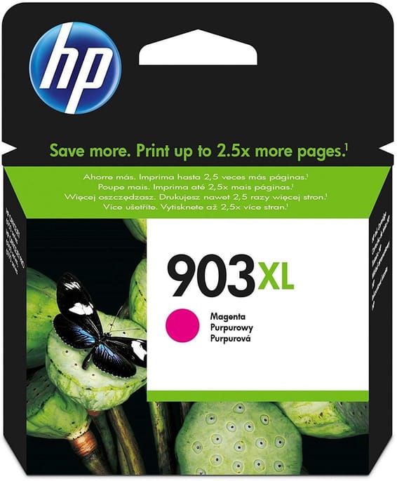 خرطوشة حبر HP أصلية عالية السعة HP 903XL أرجواني (T6M07AE)