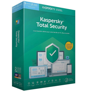 Kaspersky Total Security 2019 (5 Postes / 1 An)