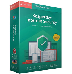 Kaspersky Internet Security 2019 (3 Postes / 1 An)