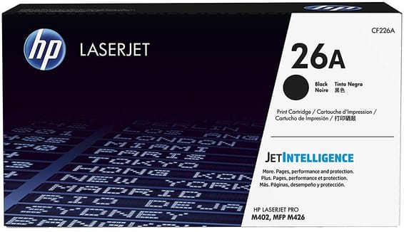 HP 26A Noir (CF226A) - Toner HP LaserJet d'origine