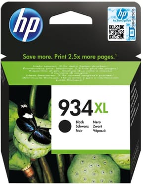 خرطوشة حبر HP أصلية عالية السعة HP 934XL أسود (C2P23AE)