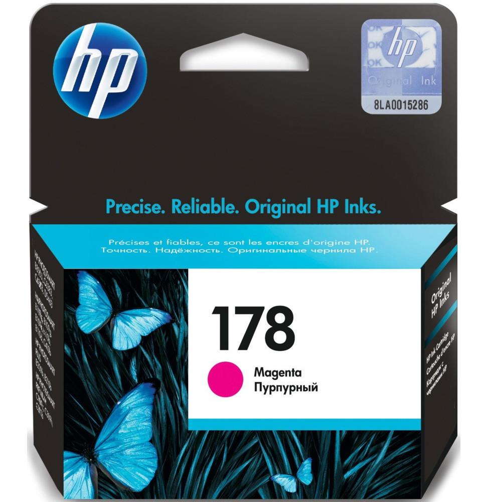 Cartouche d'encre magenta HP 178 (CB319HE)