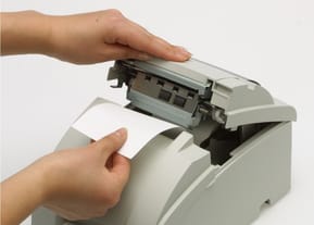 Imprimante ticket à impact Epson TM-U220B USB noire (avec alim - sans cordon secteur) — image 6