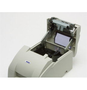 Imprimante ticket à impact Epson TM-U220B USB noire avec alimentation (C31C514057A0)