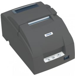 Imprimante ticket à impact Epson TM-U220B USB noire avec alimentation (C31C514057A0)