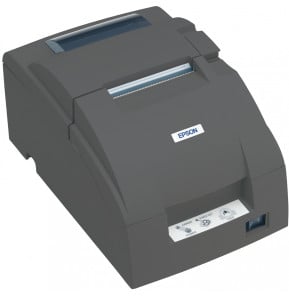 Imprimante ticket à impact Epson TM-U220B USB noire avec alimentation (C31C514057A0)