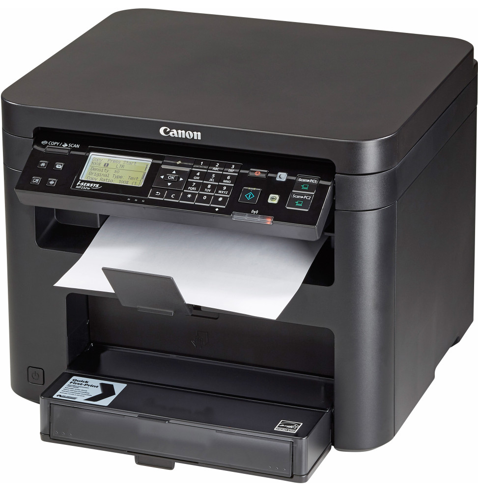Imprimante Multifonction Laser Monochrome Canon i-SENSYS MF232w (1418C043AA)
