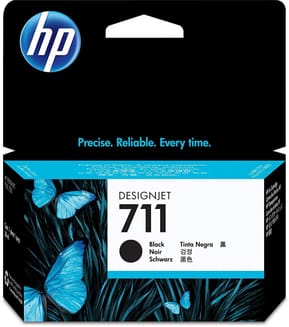 HP 711 Noir - Cartouche d'encre HP d'origine (CZ129A)