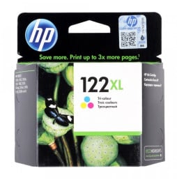 Cartouche d'encre trois couleurs HP 122XL (CH564HE)