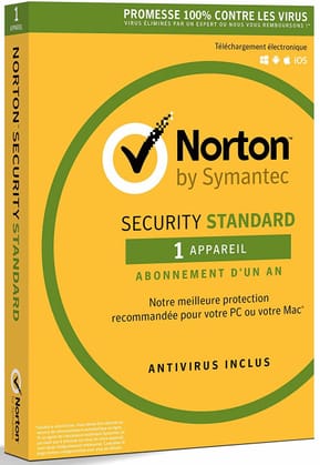 Norton Security Standard - 1 An - 1 Appareil (SY21367762)
