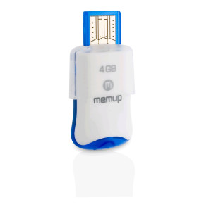Clé USB Memup Pop key - 4 GB / Bleu