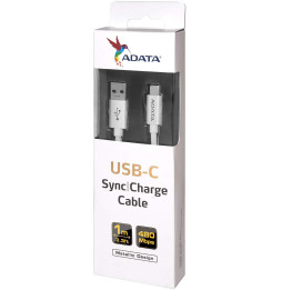 Câble USB ADATA Type C Vers 2.0 A (ACA2AL-100CM-CSV)