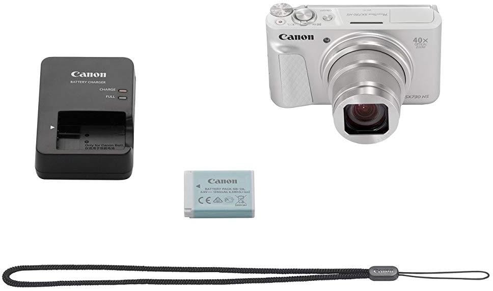 Appareil Photo Compact Canon PowerShot SX730 HS (1791C002AA) argent
