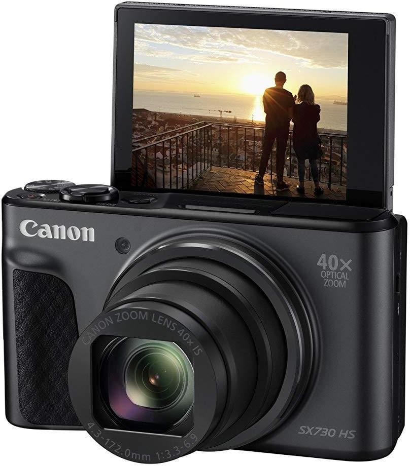 Appareil Photo Compact Canon PowerShot SX730 HS (1791C002AA) noir