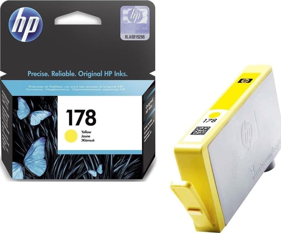 HP 178 Yellow - Original HP Ink Cartridge (CB320HE) — image 1