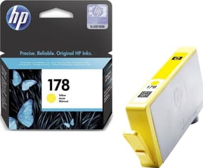 HP 178 Jaune - Cartouche d'encre HP d'origine (CB320HE)
