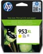 HP 953XL Jaune - Cartouche d'encre grande capacité HP d'origine (F6U18AE)