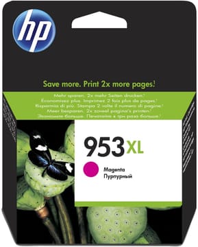 HP 953XL Magenta - Cartouche d'encre grande capacité HP d'origine (F6U17AE)