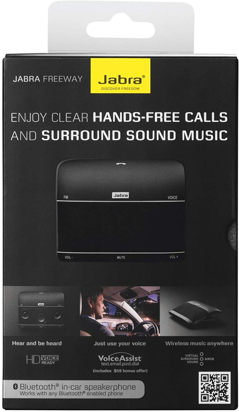 Haut-parleur Jabra Freeway - Kit main libre avec micro antibruit - Bluetooth