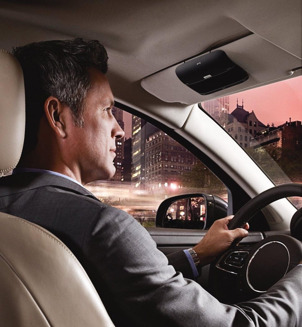 Haut-parleur Jabra Freeway - Kit main libre avec micro antibruit - Bluetooth