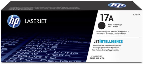 HP 17A Noir (CF217A) - Toner HP LaserJet d'origine